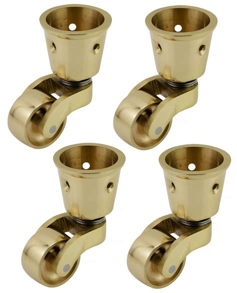 brass caster wheels